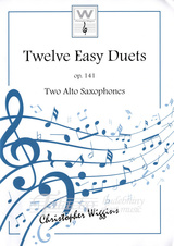 Two Easy Duets Op.141 (Two Alto Saxophoes)